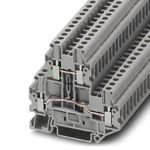 BORNE-DE-PASO-2PISOS-UTTB-25--28A-0.14-4MM2-26-12AWG--TORNILLO-A-5.2MM