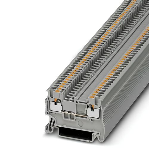 Borne de Paso PT 1,5/S 17.5A, 0.14-1.5 mm2(26-16 AWG), PUSH-IN, A=3.5mm