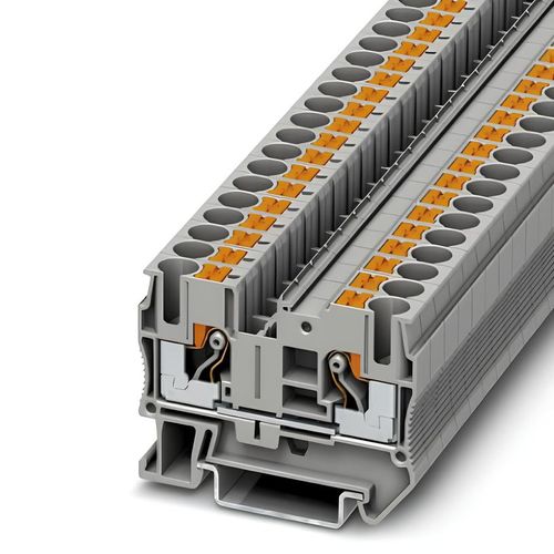 Borne de Paso, PT 6 52A, 0.5-10mm2(20-8 AWG), PUSH-IN, A=8.2mm