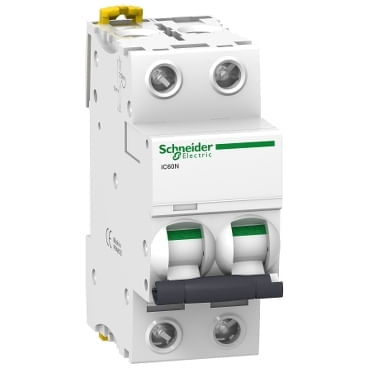 INTERRUPTOR-TERMOMAGNETICO-RIEL-DIN-IC60N-2X20A-220VACIR-20KA-CURVA-C--A9F74220