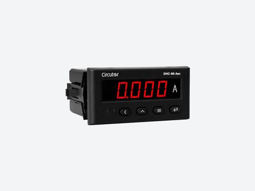 Amperimetro Digital DC 96 x 48, 2 salidas rele, DHC-96 Aac, M22358