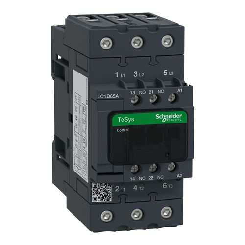 CONT.65A 3P 440VCA 50/60HZ EVL/440V AC3 LC1D65AR7