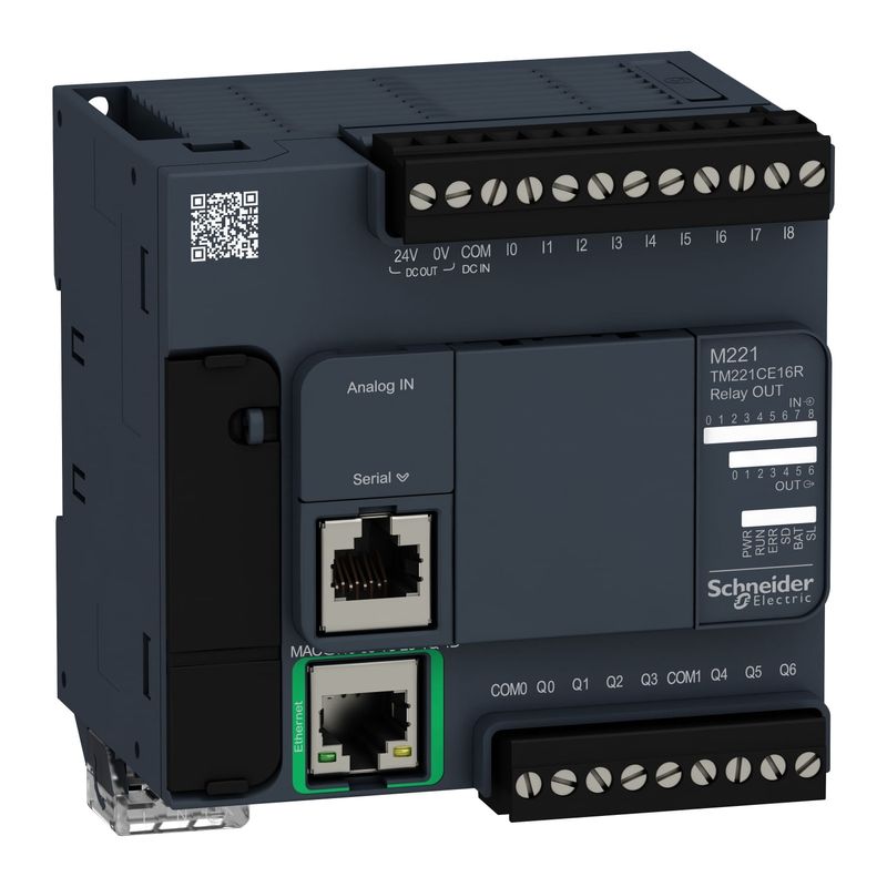CPU-COMPACTA-AC-9E-7S-RELE-ETHERNET-TM221CE16R