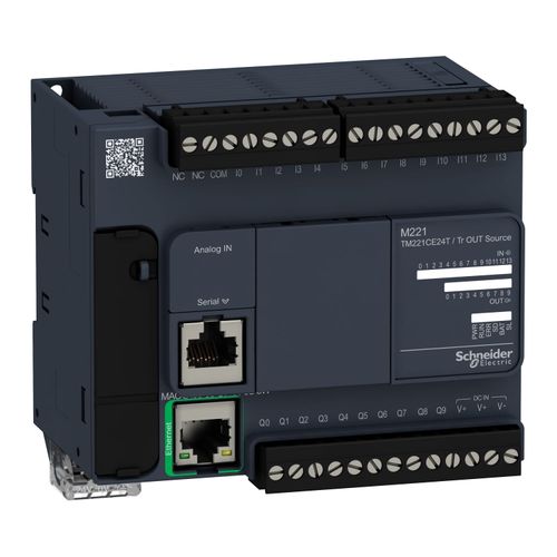 CPU COMPACTA DC 14E/10S PNP ETHERNET TM221CE24T
