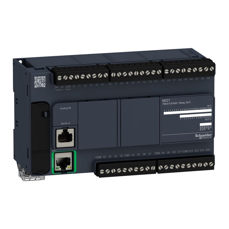 CPU-COMPACTA-AC-24E-16S-RELE-ETHERNET-TM221CE40R