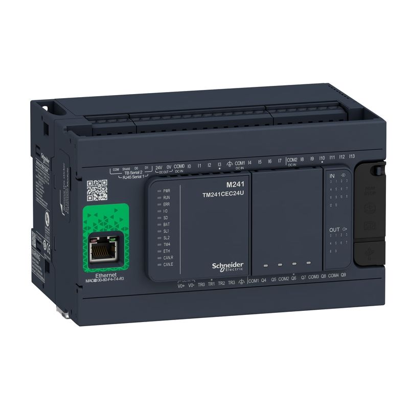 CPU-AC-14E-10S-RELE-ETHERNET-TM241CE24R