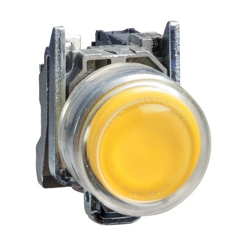 Pulsador saliente amarillo , 22mm , NA. XB4BP51