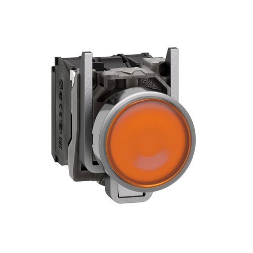 PULS.LUM.LED 24V NA+NC AMAR. XB4BW35B5