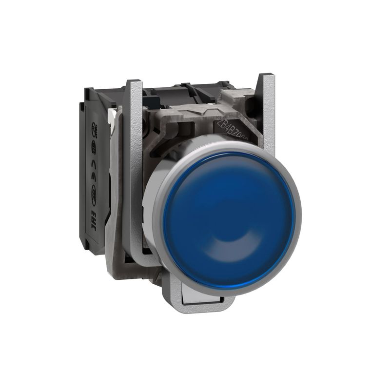 PULS.LUM.LED-24V-NA-NC-AZUL-XB4BW36B5