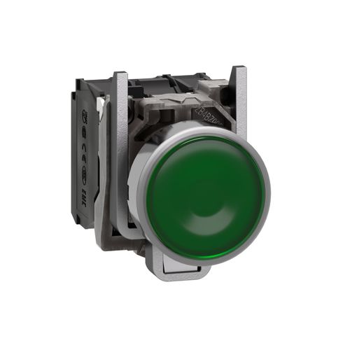 PULS LUM LED 120VCA 1NA+1NC VERDE XB4BW33G5