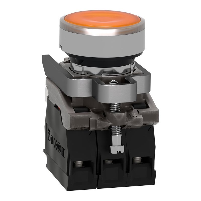 PULS-LUM-LED-120VCA-1NA-1NC-AMAR-XB4BW35G5