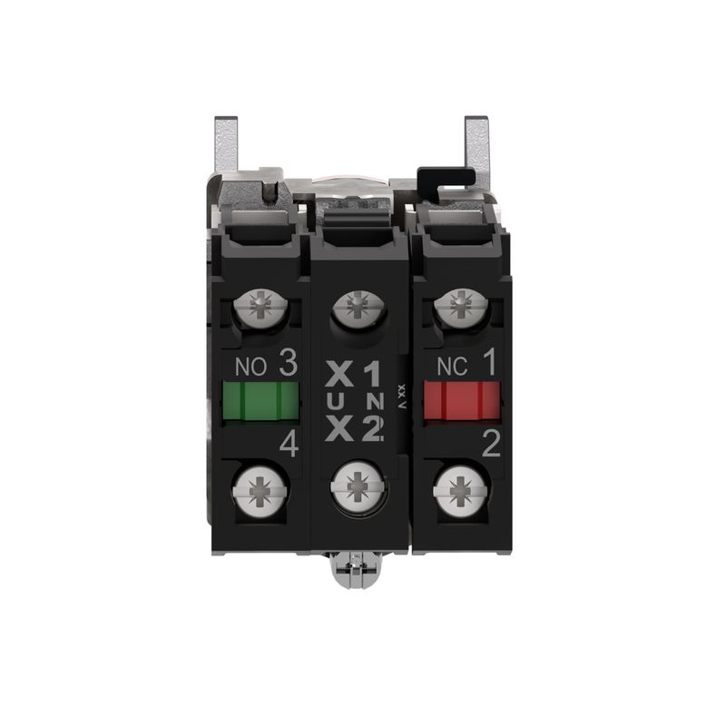 PULS.LUM.LED-230V-NA-NC-ROJO-XB4BW34M5