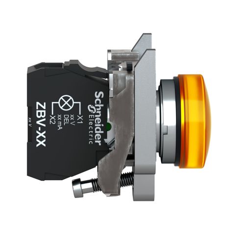 PILOTO LUM LED 120VCA AMARILLO XB4BVG5