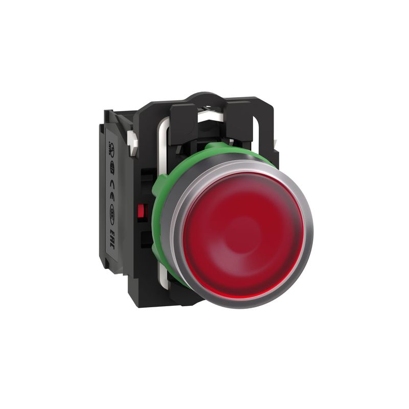 PULS.LUM.LED-230V-NA-NC-ROJO-XB5AW34M5