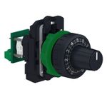 CABEZA-Y-POTENCIOMETRO-R10K-XB5AD912R10K