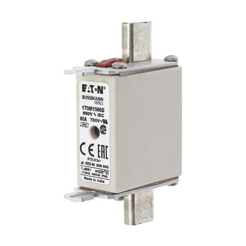 Fusible NH000 aR 690V 80A 200kA - 170M1566D
