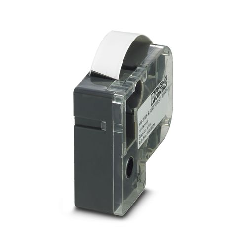 Cassette con Marcador Termorretractil, MM-WMS 9,5 (EX16)R C1 WH/BK, Ø=3.2-9.5mm, L=1.8 m