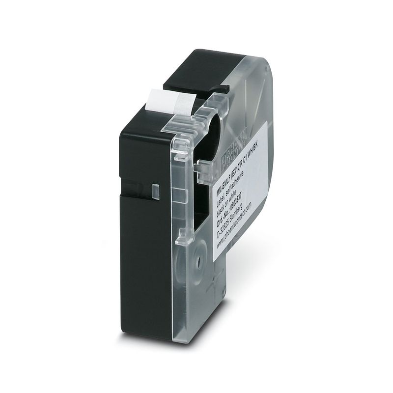 Casette-con-Marcador-Adhesivo-Negro-sobre-Blanco-MM-EMLF--EX10-R-C1-WH-BK-8mt