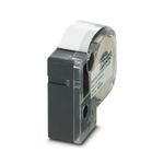 Casette-con-Marcador-Adhesivo-Negro-sobre-Blanco-MM-EMLF--EX18-R-C1-WH-BK-8mt