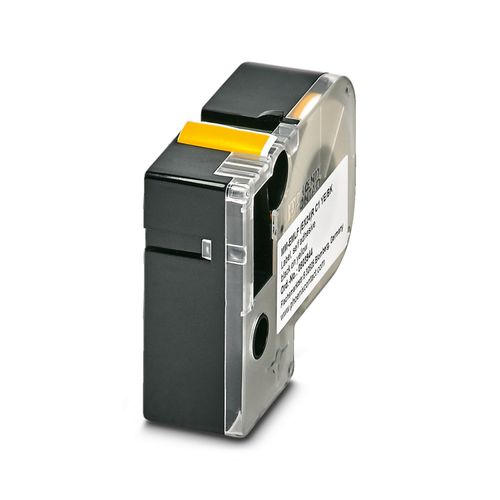 Cassette etiqueta flexible - MM- EMLF (EX24)R C1 YE/BK amarillo