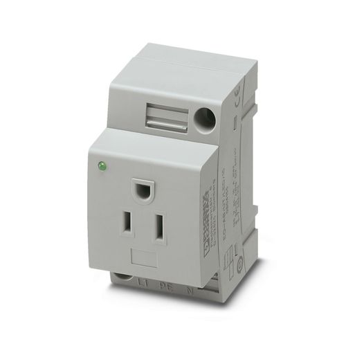 Toma de Corriente - EO-AB/UT/LED/15, Tornillo, 125VAC