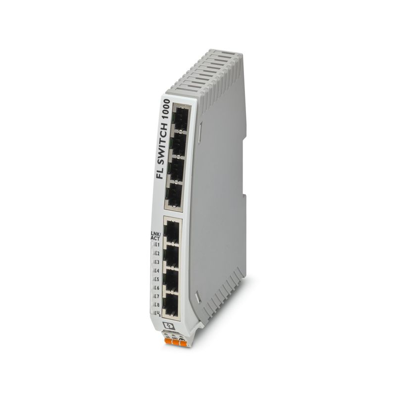 Switch-Ethernet--F-FL-SWITCH-1008N-8-puertos-TP-RJ45-10-100-MBit-s