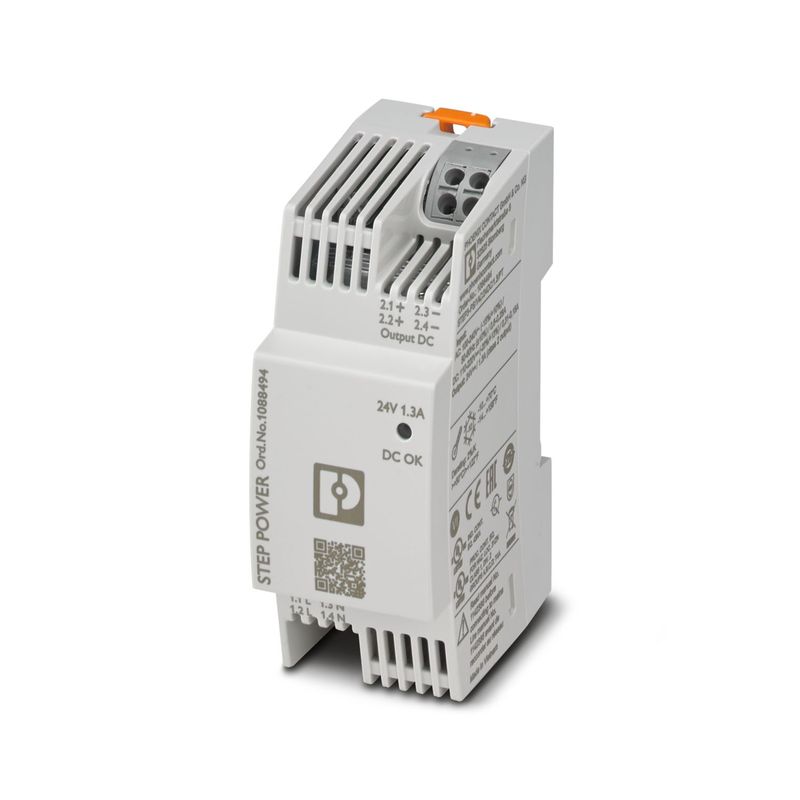 Fuente-de-Alimentacion--STEP3-PS-1AC-24DC-1.3-PT--V-100-240VAC-1F--O-24VDC-1.3A