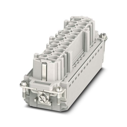 Inserto Hembra HEAVYCON, HC-B 24-I-PT-F, 24P+PE, NUM:1-24, 0.14-2.5mm2(26-14 AWG), PUSH-IN