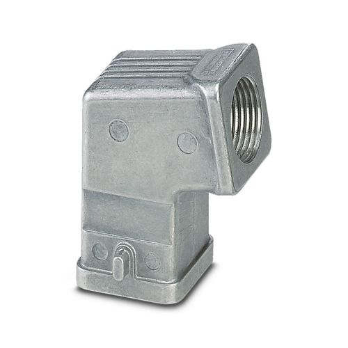 Carcasa Aerea HEAVYCON, HC-STA-D07-HHFS-1STP11-EL-AL, O:PG11, Salida Lateral, H=52.8mm