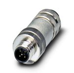 Conector-Macho-RECTO-M12-SACC-M12MSB-5CON-PG9-SH-AU-5P-PROFIBUS-INTERBUS-cod.B