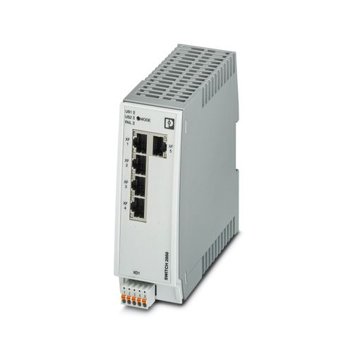 Switch Ethernet Gestionado, FL SWITCH 2205, 5 puertos TP-RJ45, 10/100 MBit/s