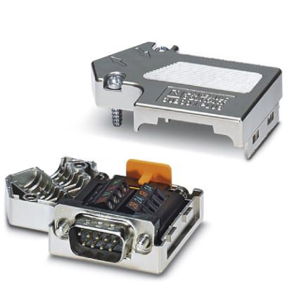 Conector ProfiBus, SUBCON-PLUS-PROFIB/SC2, Entrada de Cable 35º, Tornillo