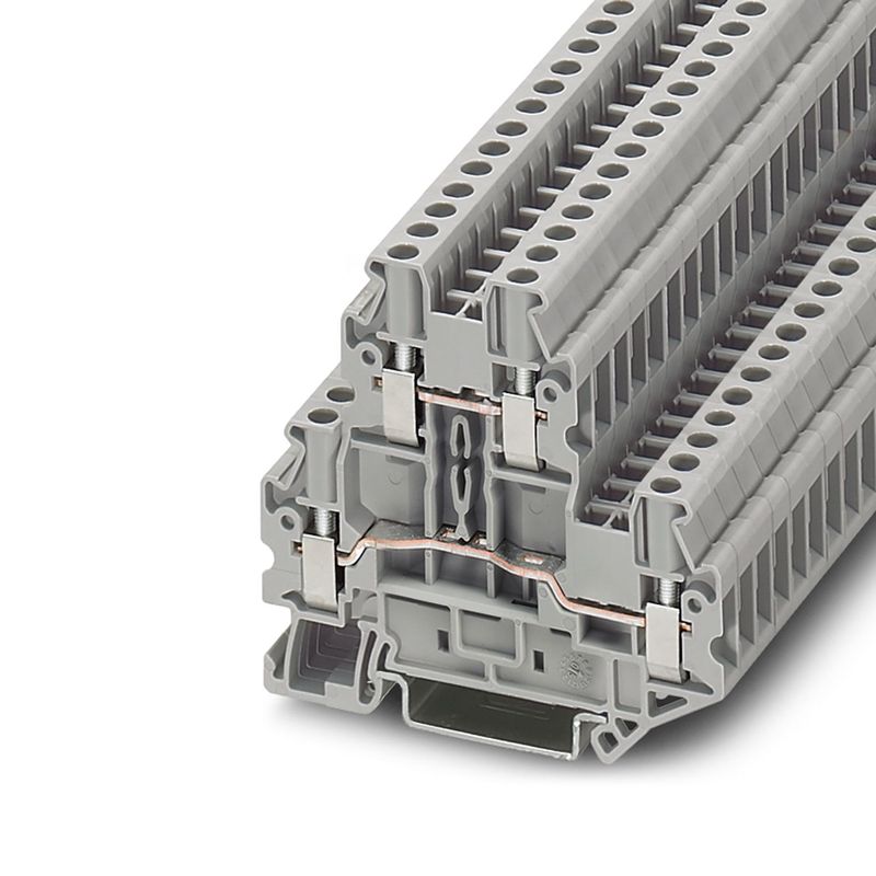 Borne-de-Paso-2PISOS-UTTB-25--28A-0.14-4mm2-26-12AWG--Tornillo-A-5.2mm
