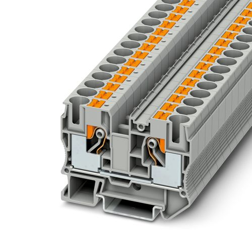 Borne de Paso, PT 10 70A, 0.5-16mm2(20-6 AWG), PUSH-IN, A=10.2mm