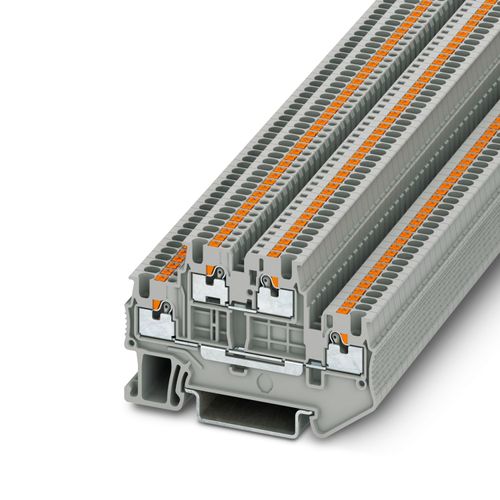 Borne de Paso, 2PISOS, PTTB 1,5/S , 16A, 0.14-1.5mm2(26-14AWG),PUSH-IN, A=3.5mm