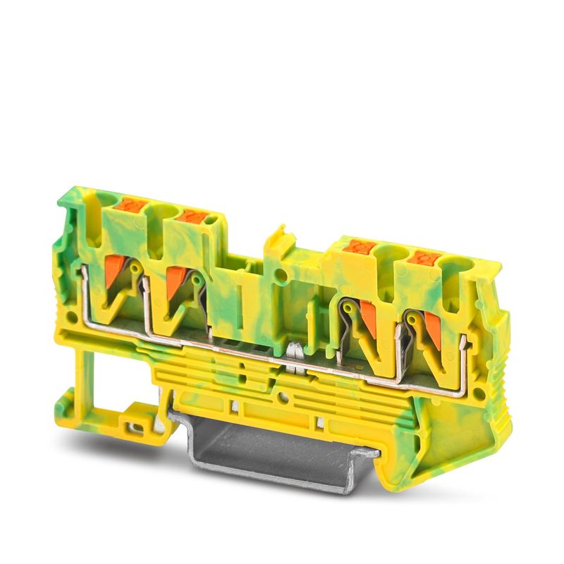 Borne-de-Tierra-PT-25-QUATTRO-PE---0.14-4mm2-26-12-AWG--PUSH-IN-4-conex.-A-5.2mm