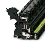 Borne-Portafusible-Pie-Tierra-UT-4-PE-HESI-LA-250--5X20--6.3A-0.14-6mm2-26-10AWG-110-250VDC-AC