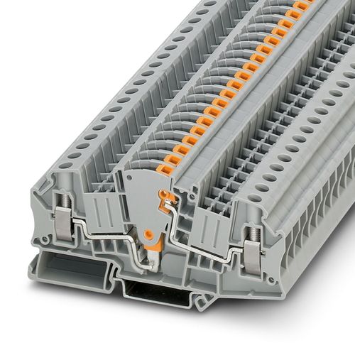 Borne Interrumpible, UTME 6, 30A, 0.2-10mm2(24-8 AWG), Tornillo, A=8.2mm