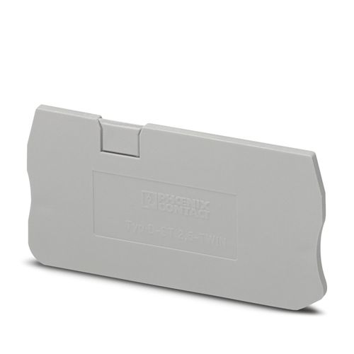 Tapa Final para Borne, D-ST 2,5-TWIN