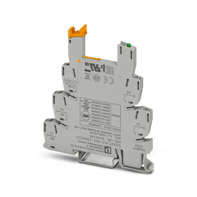 Borne-Base-para-Rele-PLC--BSC--230UC-21--230VAC-DC-1NANC