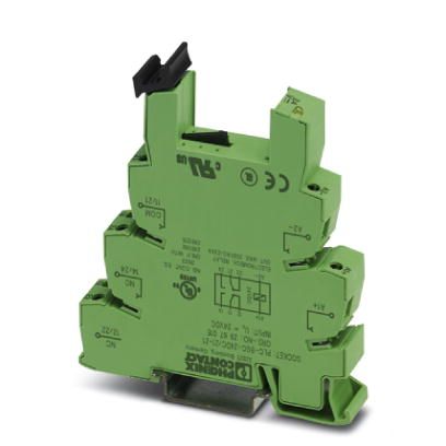 Borne Base para Rele, PLC-BSC-24DC/21-21, B:24VDC, 2NANC, Tornillo