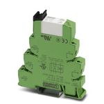 Modulo-Rele---Base-PLC-RSC-120UC-21-21-B-120VAC-110VDC-O--5-250VAC-DC-6A-2NANC