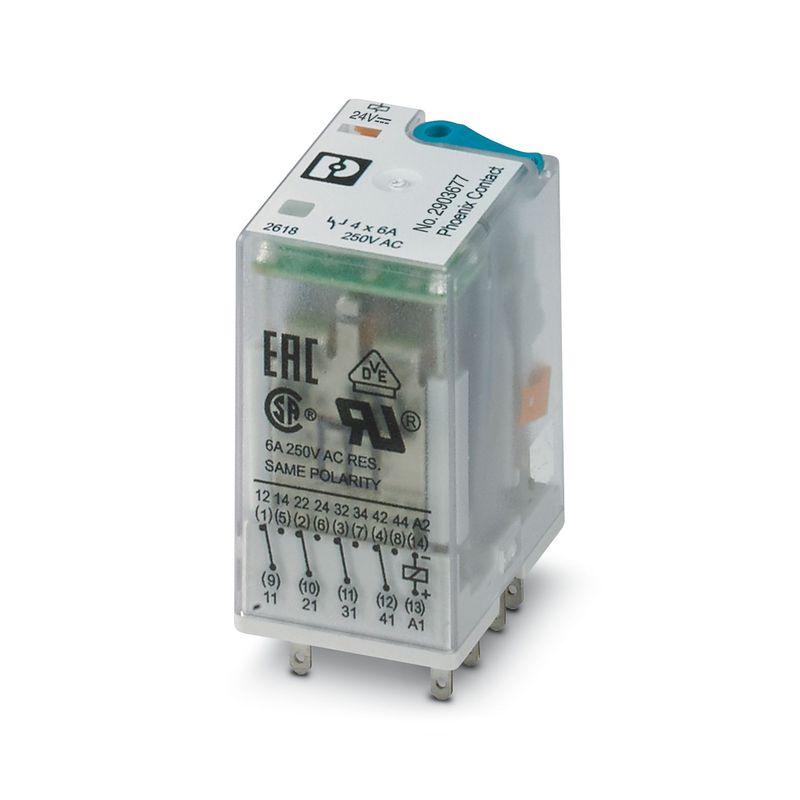 Rele-Enchufable-REL-IR4-LDP--24DC-4X21-B-24VDC-4NANC-Diodo-A1--A2-