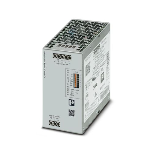 Fuente de Alimentacion QUINT4-PS/1AC/48DC/10 I:100-240VAC/DC, O: 48VDC, 10A, SEÑ.BOOST,SFB