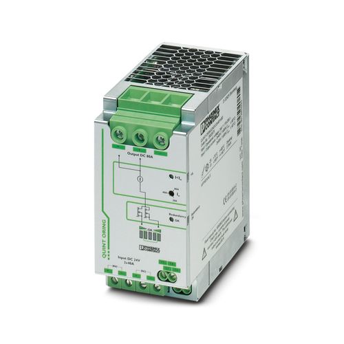 Modulo de Redundancia con MOSFET, QUINT-ORING/24DC/2X40/1X80