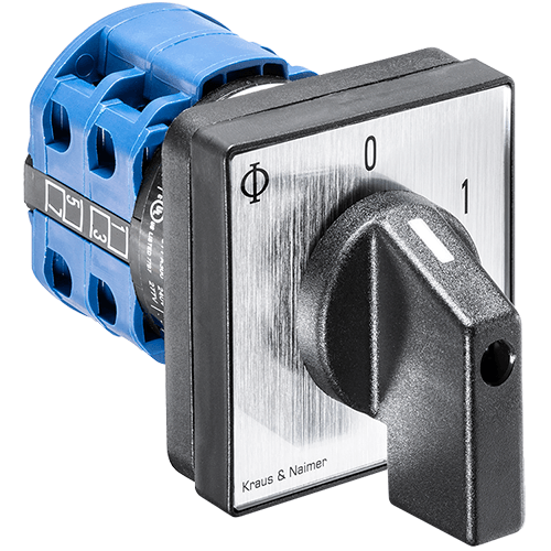 Conmutador de Transferencia 0-1 angulo de 90°, 20A, 1P, IP66, CA10.A290.600.EF