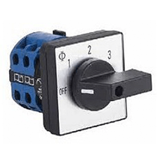 Conmutador-Voltimetrico-Trifasico-F-F-0-L1L2-L2L3-L3L1-20A-IP66-CA10.A004.600.EF