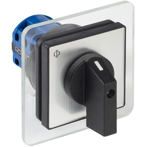 Dispositivo de comando local partida directa modelo CA10B.BRF717.GK, con 4 agujeros PG16, y 4 tapas