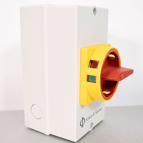 Seccionador en Caja, 25A, 3P, 1NA+1NC, IP66/67, KG20.K304/BRA503.KL1