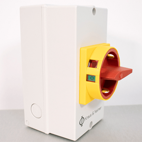 Seccionador en Caja, 32A, 3P, IP66/67, KG32.K300/BRA503.KL1